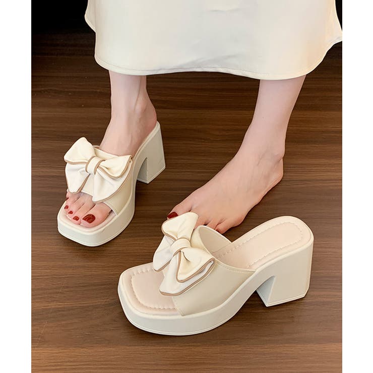 レディース チャンキーヒール サマーサンダル | SUNSHINE CLOSET | 詳細画像9 