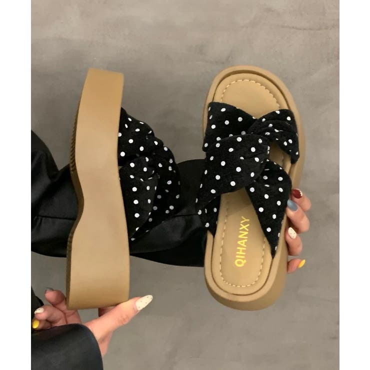 レディース スリッパサンダル クロスストラップ | SUNSHINE CLOSET | 詳細画像22 