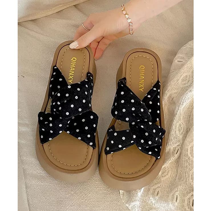 レディース スリッパサンダル クロスストラップ | SUNSHINE CLOSET | 詳細画像24 