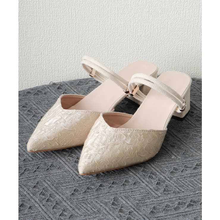 チャンキーヒール ポインテッドトゥ 痛くない | SUNSHINE CLOSET | 詳細画像13 