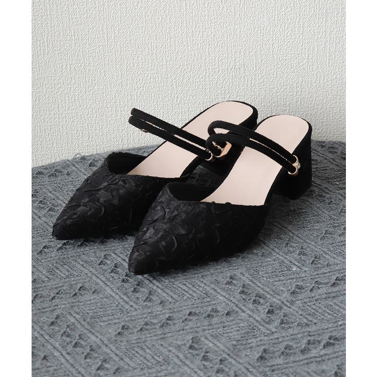 チャンキーヒール ポインテッドトゥ 痛くない | SUNSHINE CLOSET | 詳細画像15 