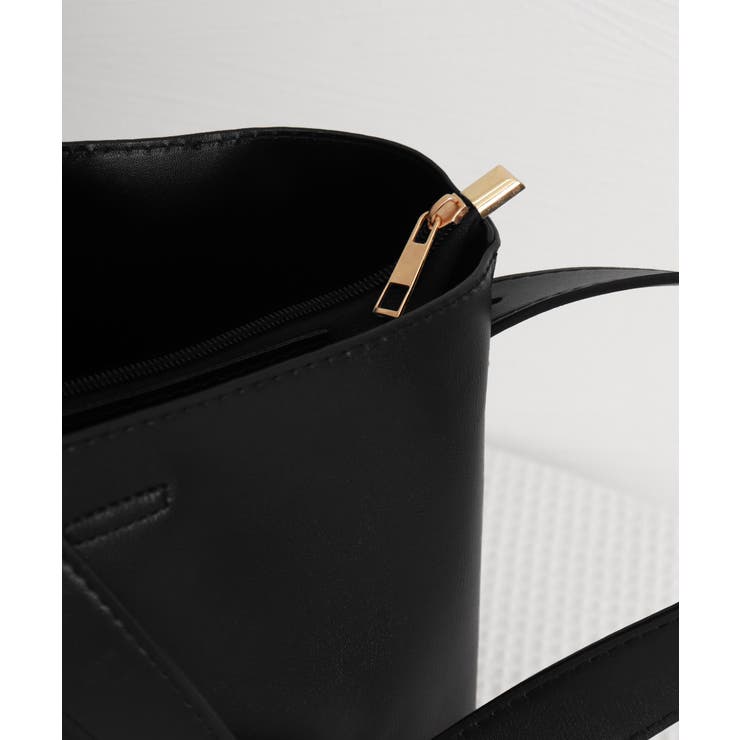 ショルダーバッグ 黒 無地 トートバッグ | SUNSHINE CLOSET | 詳細画像13 