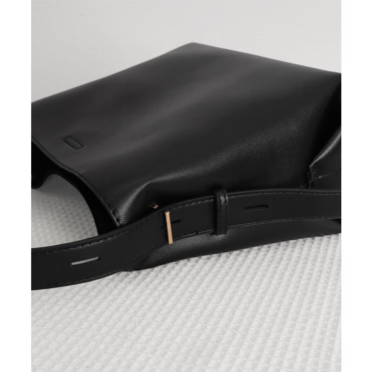 ショルダーバッグ 黒 無地 トートバッグ | SUNSHINE CLOSET | 詳細画像14 