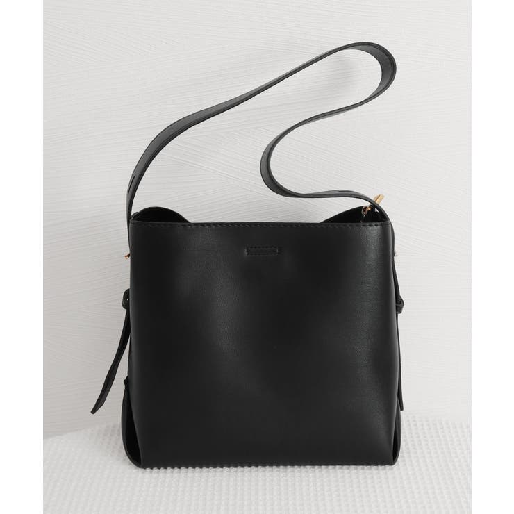 ショルダーバッグ 黒 無地 トートバッグ | SUNSHINE CLOSET | 詳細画像9 