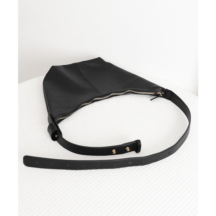 ショルダーバッグ PUレザーバッグ 黒 | SUNSHINE CLOSET | 詳細画像13 