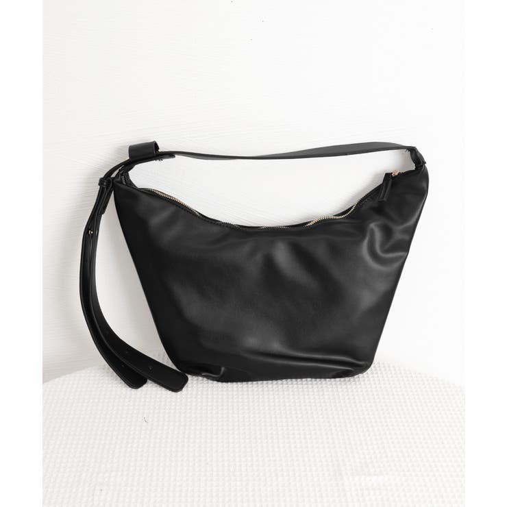 ショルダーバッグ PUレザーバッグ 黒 | SUNSHINE CLOSET | 詳細画像8 