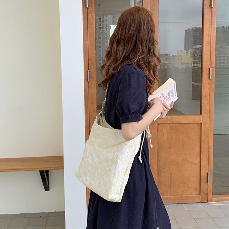 花柄トートバッグ ショルダーバッグ 軽量 | SUNSHINE CLOSET | 詳細画像8 