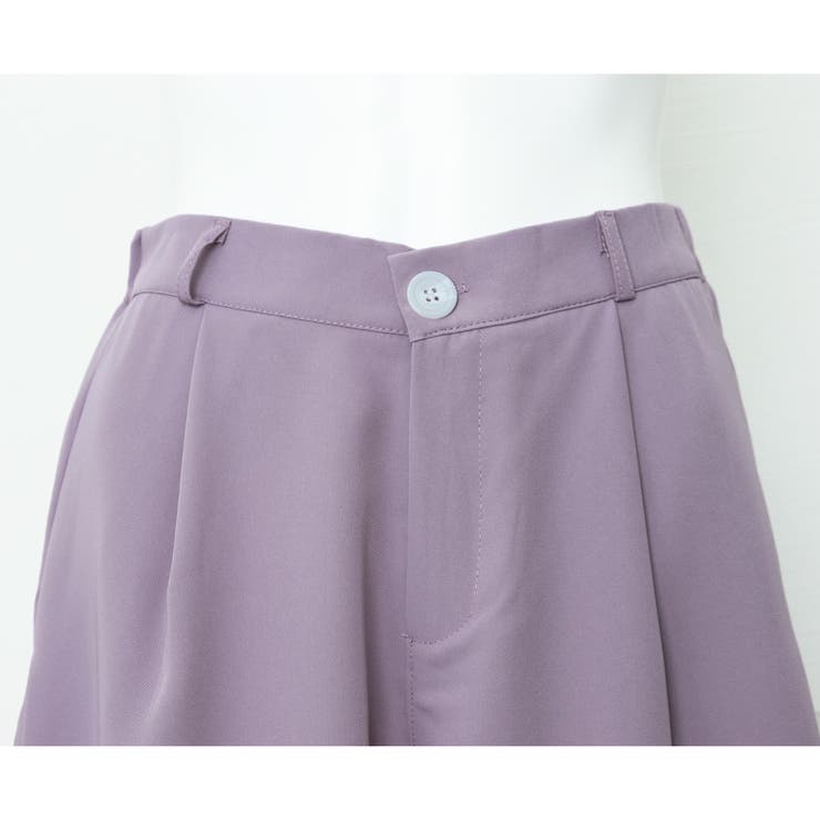 ショートパンツ ハイウエスト 細見え 夏[品番：AGCW0004299