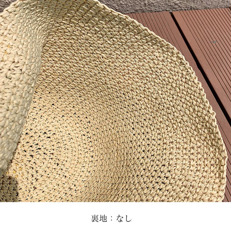 麦わら帽子 ストローハット レディース | SUNSHINE CLOSET | 詳細画像3 
