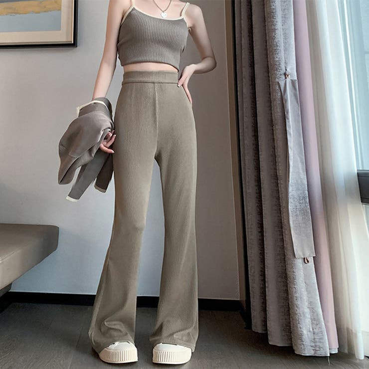 セミフレアパンツ レギンス 細身 韓国 | SUNSHINE CLOSET | 詳細画像12 