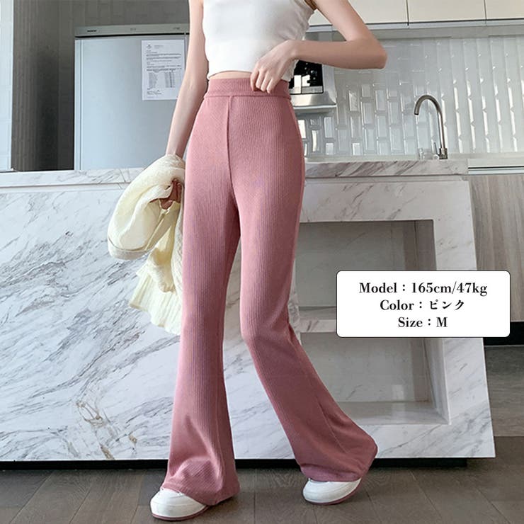 セミフレアパンツ レギンス 細身 韓国 | SUNSHINE CLOSET | 詳細画像5 