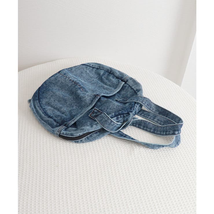 デニムトートバッグ ラウンドバッグ 無地 | SUNSHINE CLOSET | 詳細画像26 