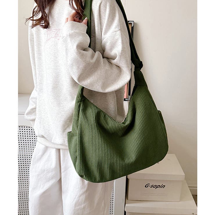 ショルダーバッグ A4 コーデュロイ | SUNSHINE CLOSET | 詳細画像16 