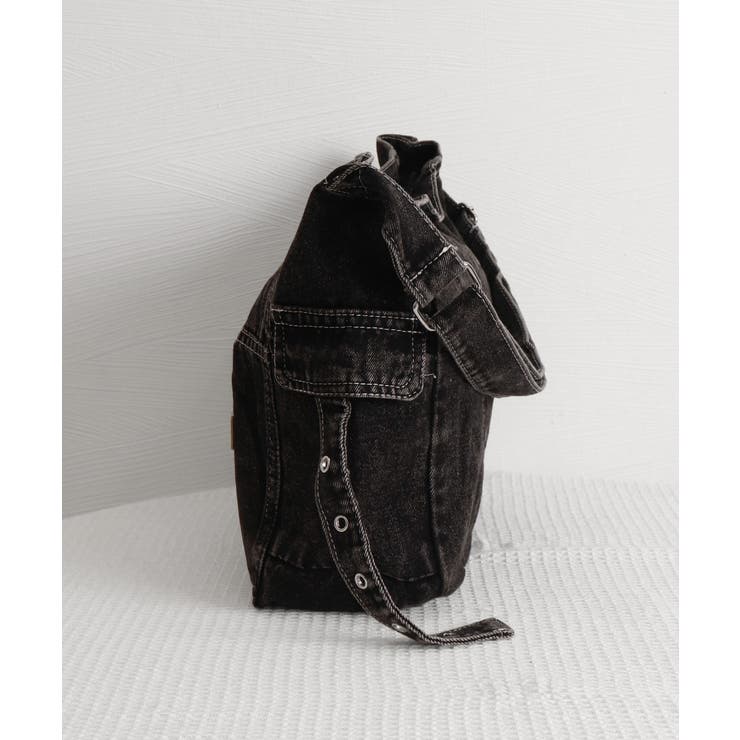 必*る様 GRANCY24デニムショルダーバッグ GRANCY】デニムパンツスタイル ショルダーバッグ