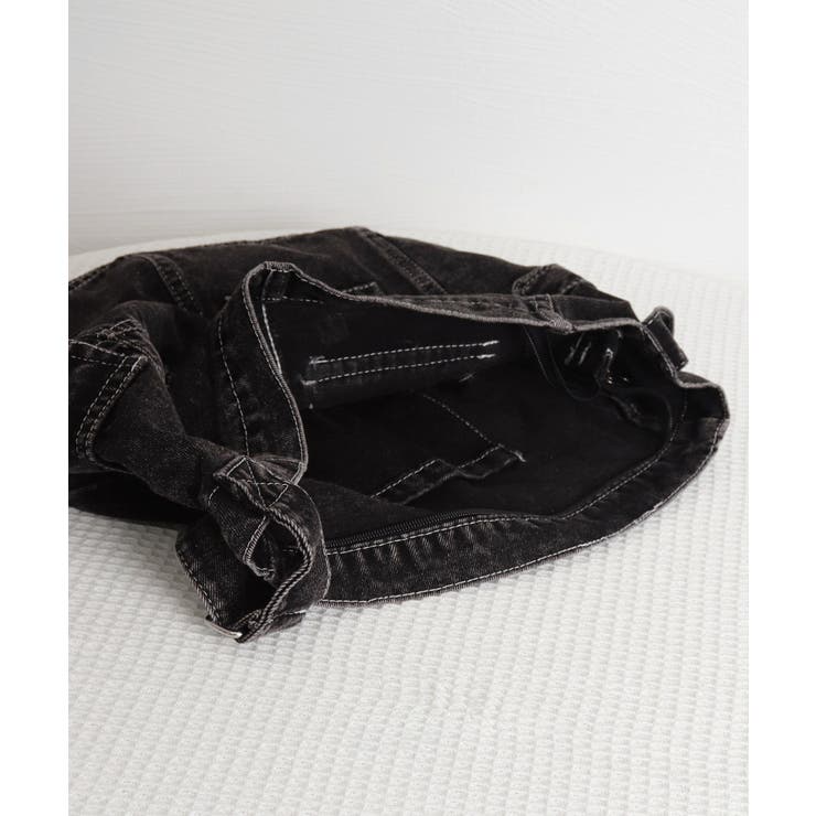 デニム ショルダーバッグ A4 大容量 | SUNSHINE CLOSET | 詳細画像18 