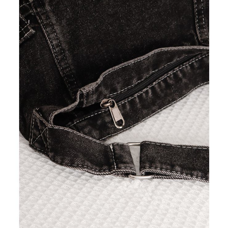 デニム ショルダーバッグ A4 大容量 | SUNSHINE CLOSET | 詳細画像23 