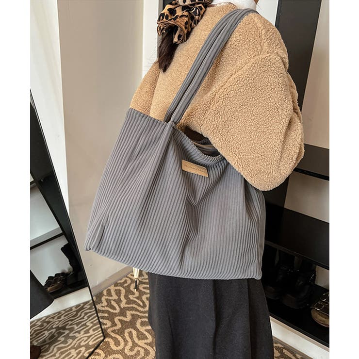 トートバッグ レディース コーデュロイ | SUNSHINE CLOSET | 詳細画像8 