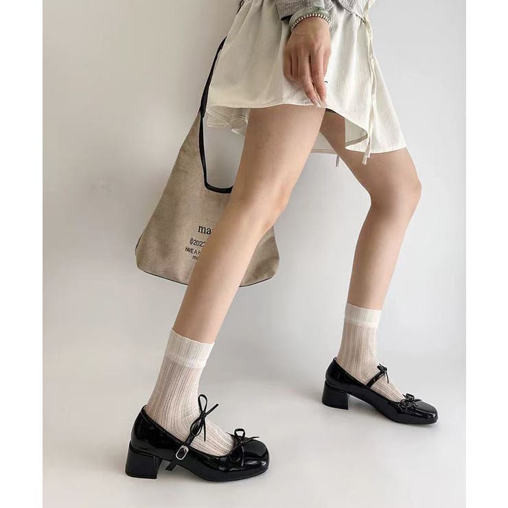 パンプス レディース スクエアトゥ | SUNSHINE CLOSET | 詳細画像7 