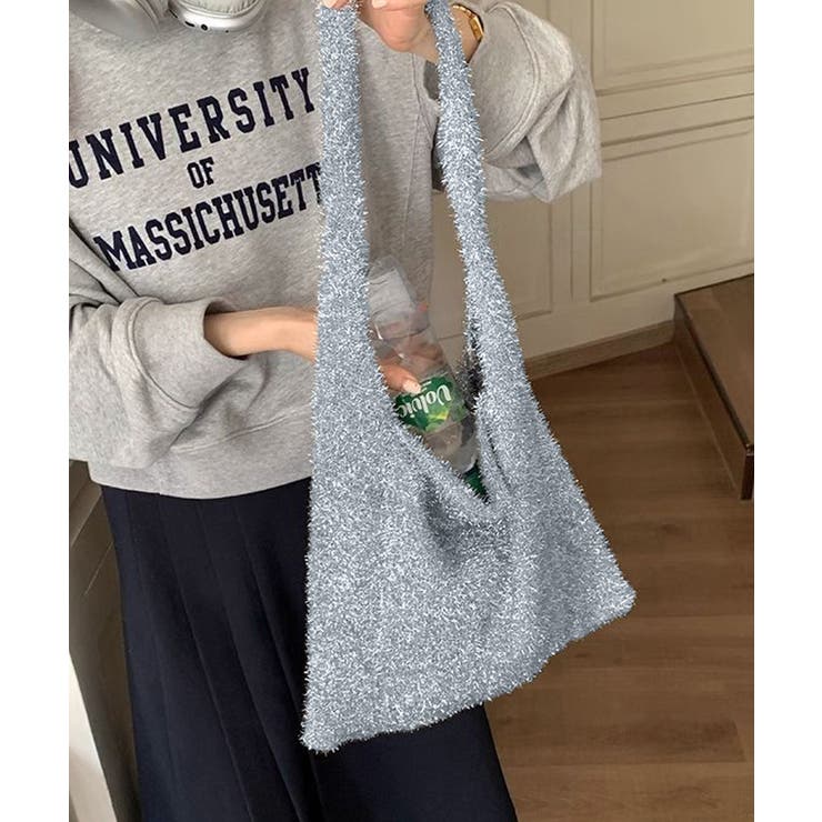 ニットトートバッグ ラメシャギー | SUNSHINE CLOSET | 詳細画像14 