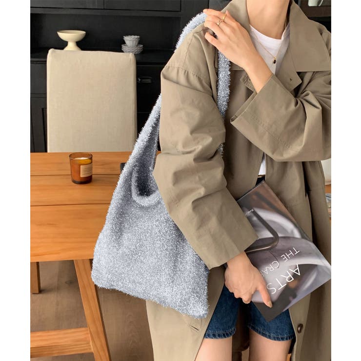 ニットトートバッグ ラメシャギー | SUNSHINE CLOSET | 詳細画像19 