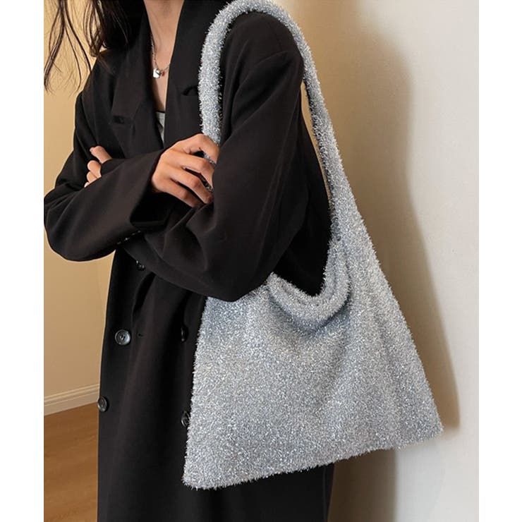 ニットトートバッグ ラメシャギー | SUNSHINE CLOSET | 詳細画像22 