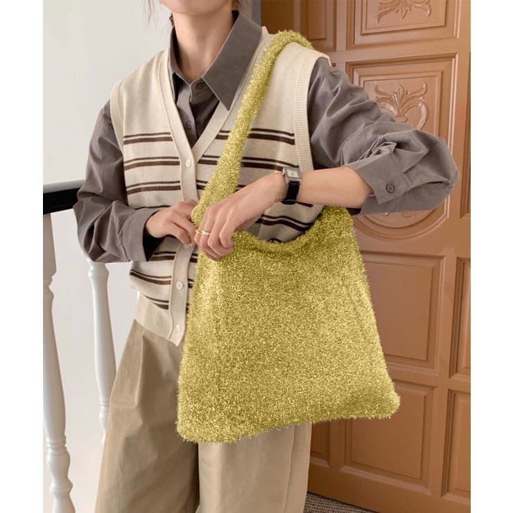 ニットトートバッグ ラメシャギー | SUNSHINE CLOSET | 詳細画像25 