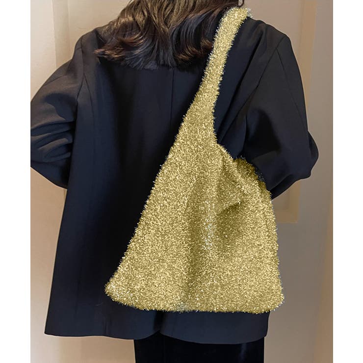 ニットトートバッグ ラメシャギー | SUNSHINE CLOSET | 詳細画像27 