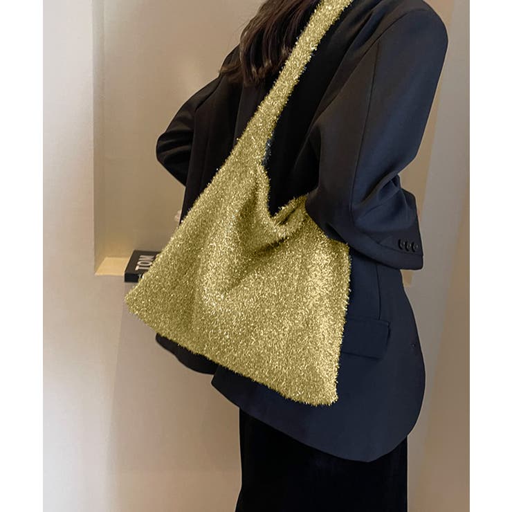 ニットトートバッグ ラメシャギー | SUNSHINE CLOSET | 詳細画像28 