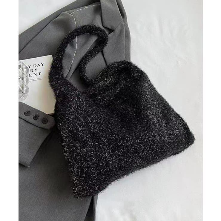 ニットトートバッグ ラメシャギー | SUNSHINE CLOSET | 詳細画像34 