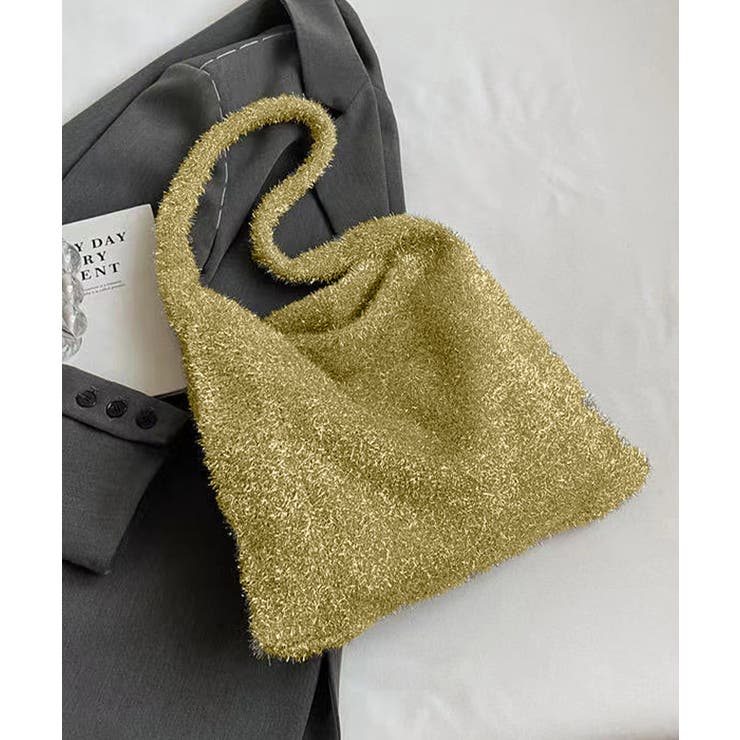 ニットトートバッグ ラメシャギー | SUNSHINE CLOSET | 詳細画像35 