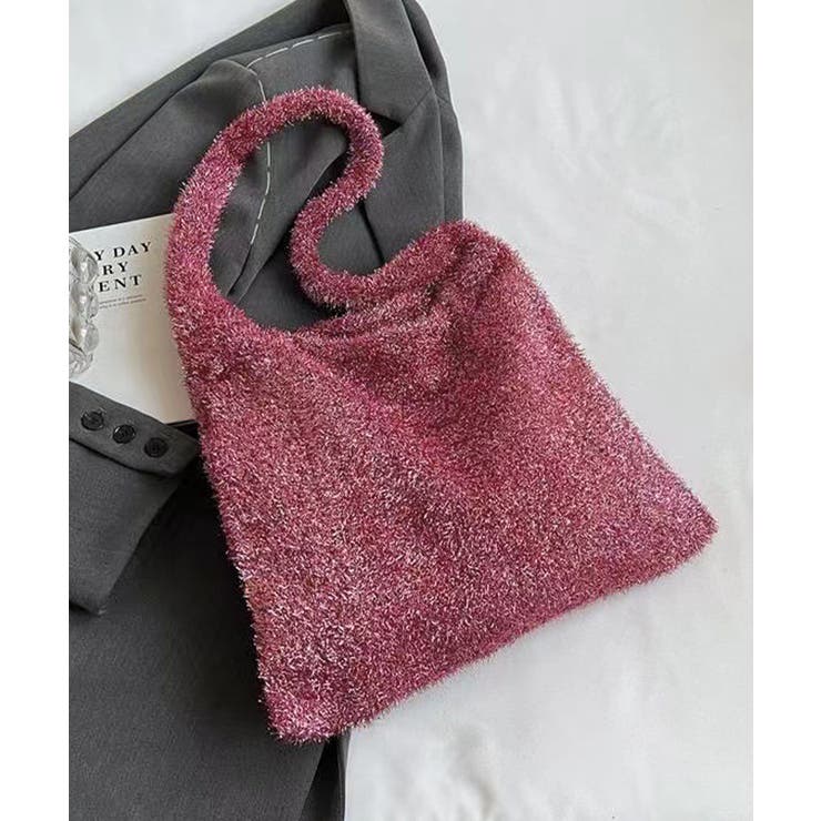 ニットトートバッグ ラメシャギー | SUNSHINE CLOSET | 詳細画像36 