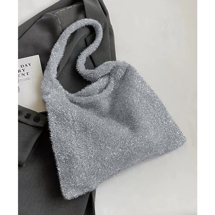 ニットトートバッグ ラメシャギー | SUNSHINE CLOSET | 詳細画像37 