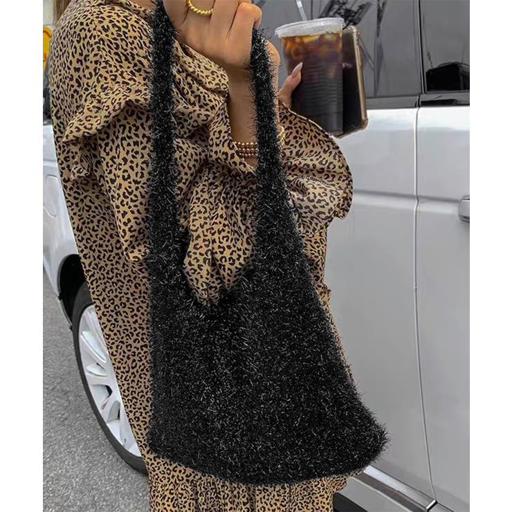 ニットトートバッグ ラメシャギー | SUNSHINE CLOSET | 詳細画像9 