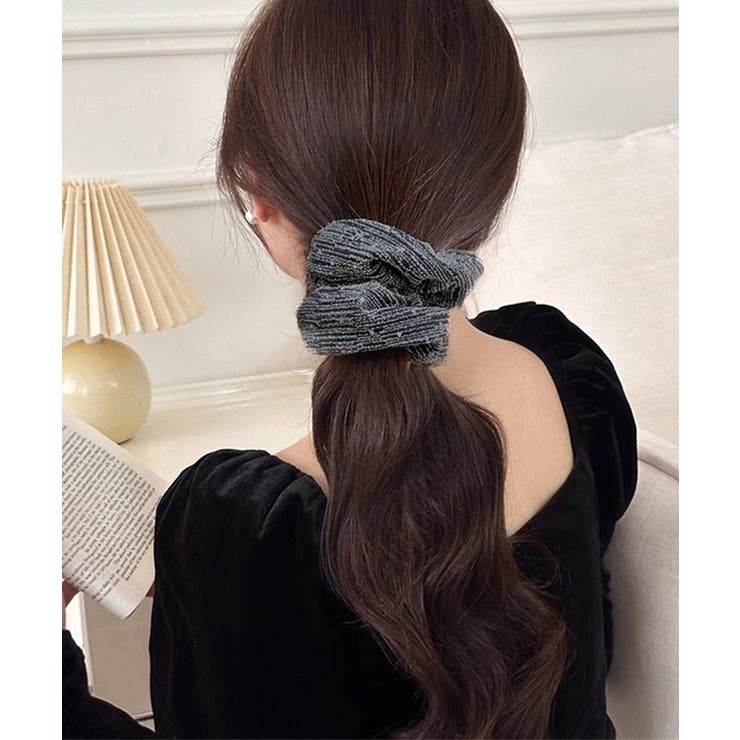 シュシュ ラメ糸 ヘアゴム 韓国風 | SUNSHINE CLOSET | 詳細画像5 
