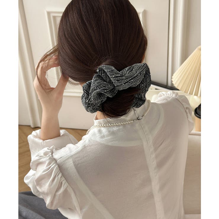 シュシュ ラメ糸 ヘアゴム 韓国風 | SUNSHINE CLOSET | 詳細画像7 