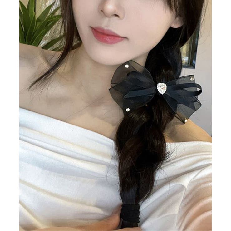 リボンシュシュ ヘアゴム レディース | SUNSHINE CLOSET | 詳細画像6 