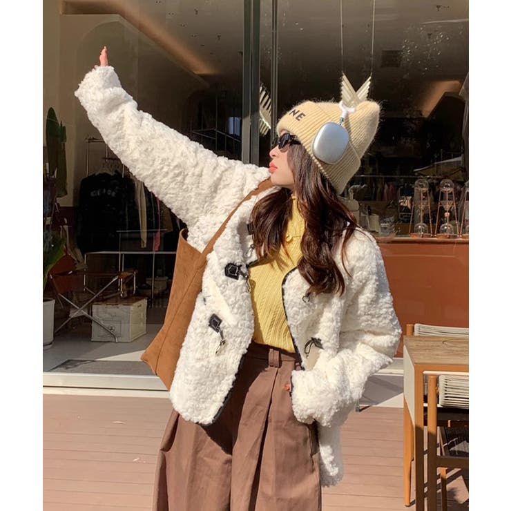 ニットソー 長袖 プチハイネック 韓国風 | SUNSHINE CLOSET | 詳細画像19 