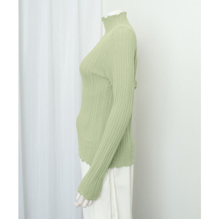 ニットソー 長袖 プチハイネック 韓国風 | SUNSHINE CLOSET | 詳細画像24 