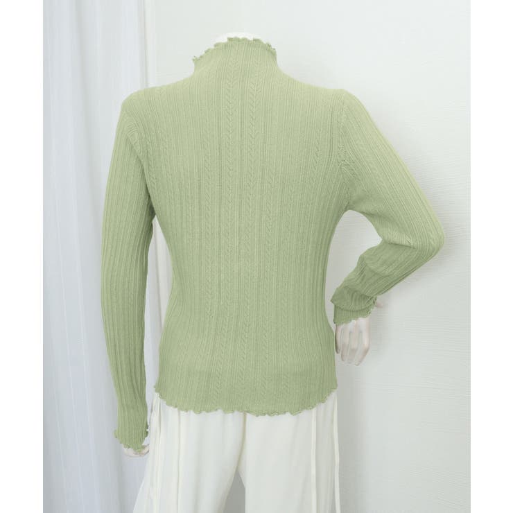 ニットソー 長袖 プチハイネック 韓国風 | SUNSHINE CLOSET | 詳細画像25 