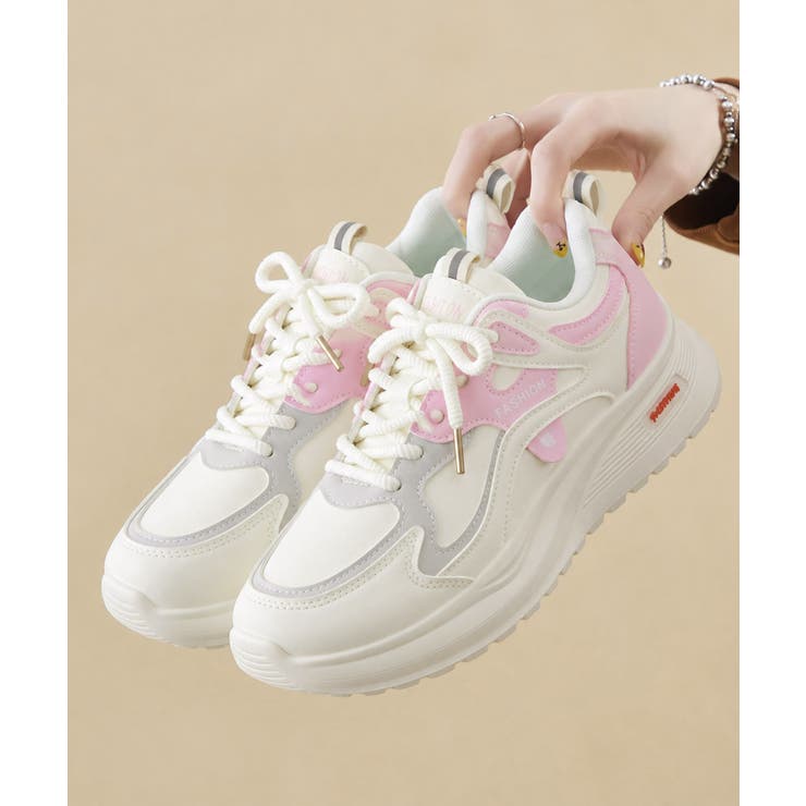 レディース 厚底スニーカー ダッドスニーカー | SUNSHINE CLOSET | 詳細画像9 