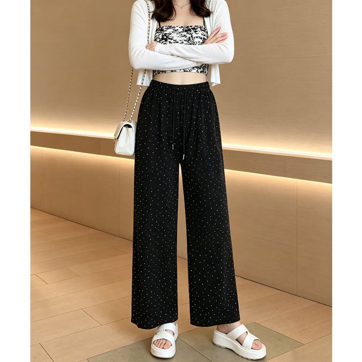 レディース ストレートパンツ ハイウエスト | SUNSHINE CLOSET | 詳細画像9 