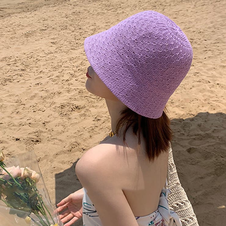 バケットハット メッシュ帽子 春夏 韓国 | SUNSHINE CLOSET | 詳細画像5