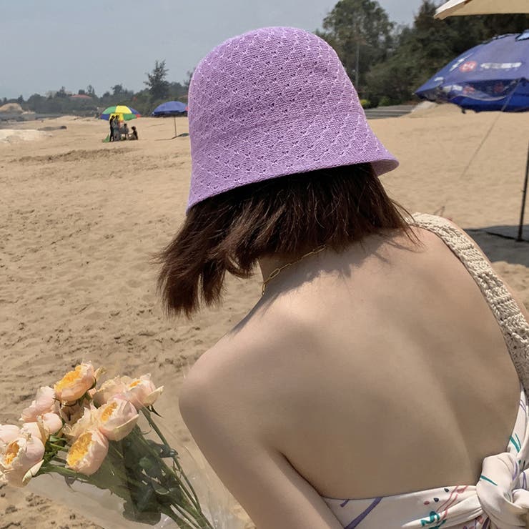 バケットハット メッシュ帽子 春夏 韓国 | SUNSHINE CLOSET | 詳細画像6