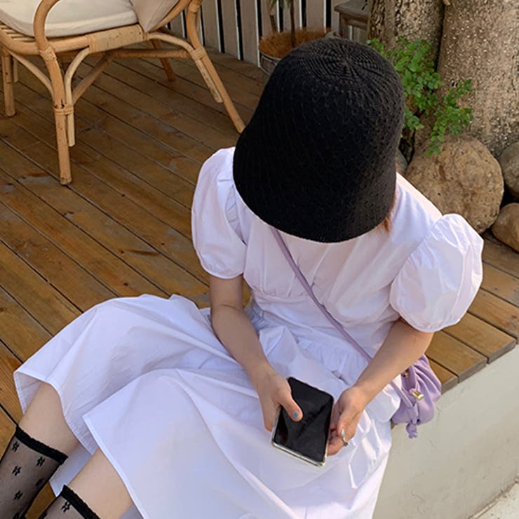 バケットハット メッシュ帽子 春夏 韓国 | SUNSHINE CLOSET | 詳細画像9