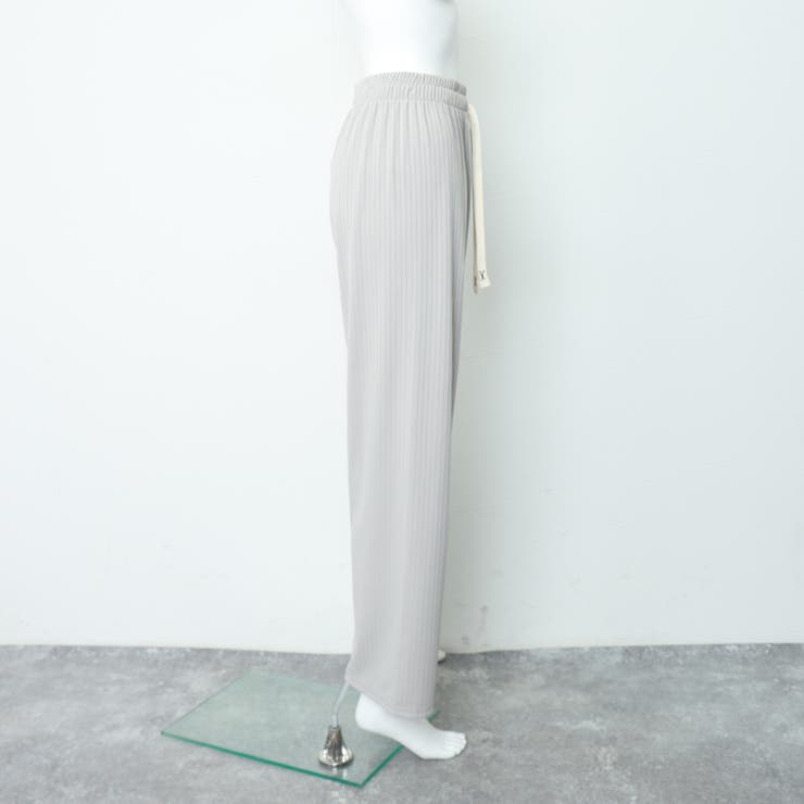 セミワイドパンツ ハイウエスト 着やせ | SUNSHINE CLOSET | 詳細画像12 