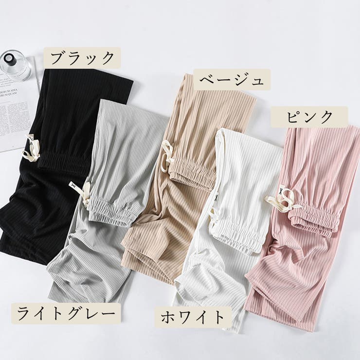 セミワイドパンツ ハイウエスト 着やせ | SUNSHINE CLOSET | 詳細画像2 