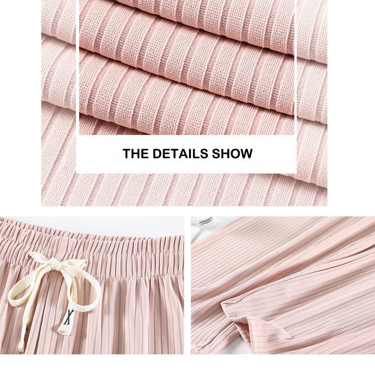 セミワイドパンツ ハイウエスト 着やせ | SUNSHINE CLOSET | 詳細画像3 