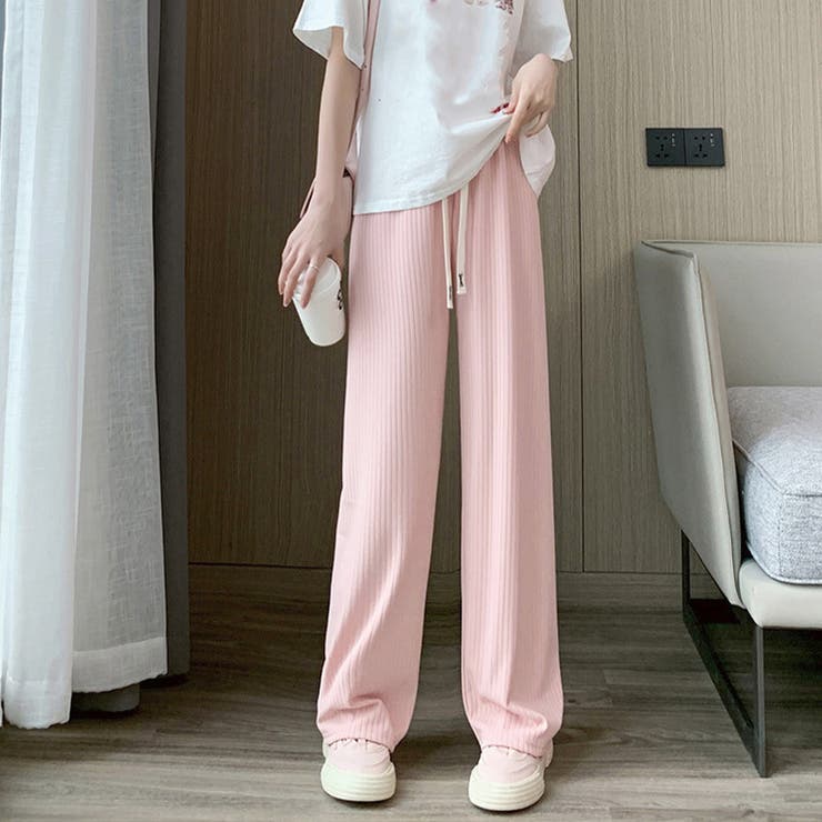 セミワイドパンツ ハイウエスト 着やせ | SUNSHINE CLOSET | 詳細画像8 