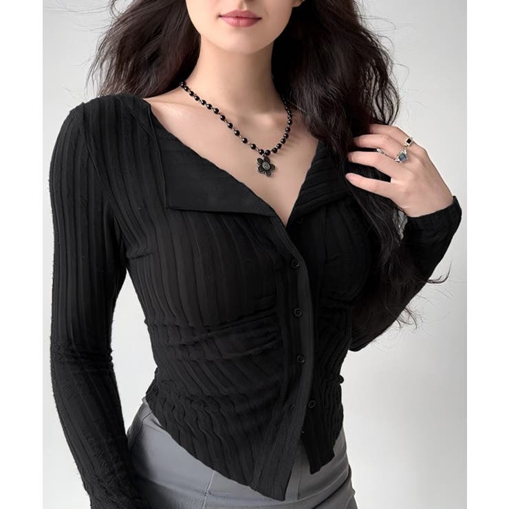 カーディガン 長袖 セクシー 秋冬韓国風 | SUNSHINE CLOSET | 詳細画像1 