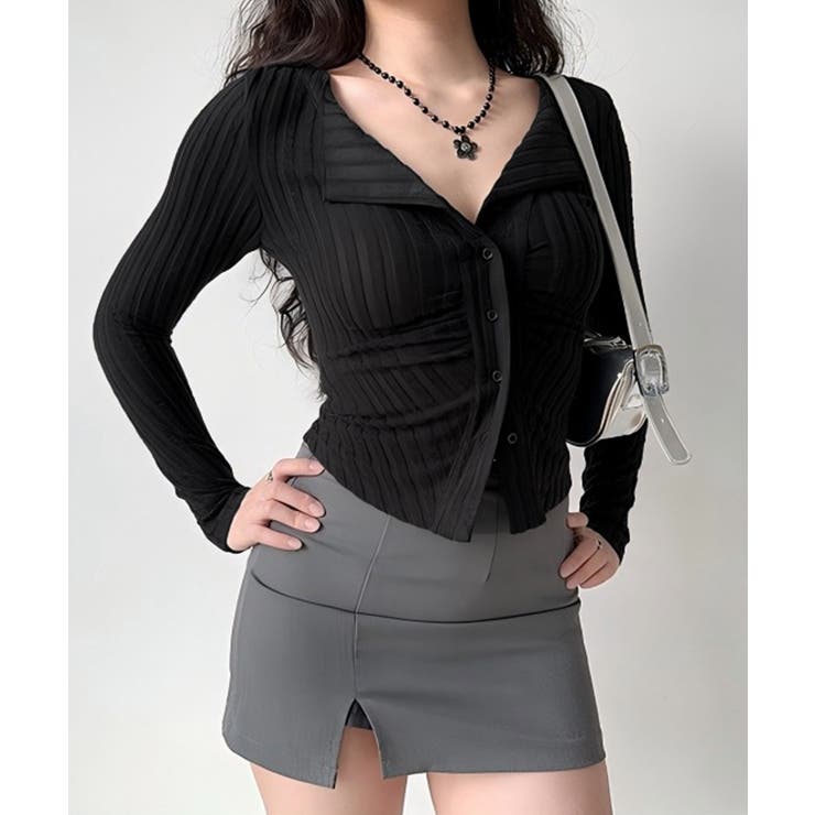 カーディガン 長袖 セクシー 秋冬韓国風 | SUNSHINE CLOSET | 詳細画像5 